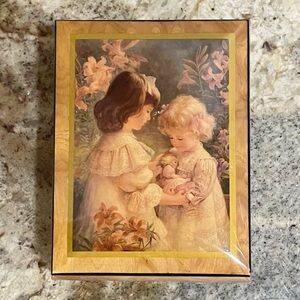 Reuge A Gift of Love Adorable Ercolano Music Box by Brenda Burke Italy Handmade